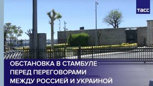Обстановка в Стамбуле перед переговорами между Россией и Украиной