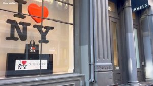 Чудесная прогулка в Мороз, по улицам Сохо на Манхэттене)=