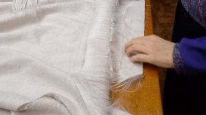 РАБОТА С ДЛИННОВОРСОВЫМ МЕХОМ . ПОШИВ ШУБЫ. Вырезаю детали.