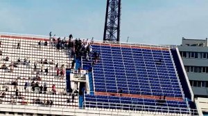 Стычка фанатов Сокола и Факела в принципиальном матче 04.10.20 Сокол - Факел-М.