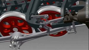 Работа экипажа паровоза  П36