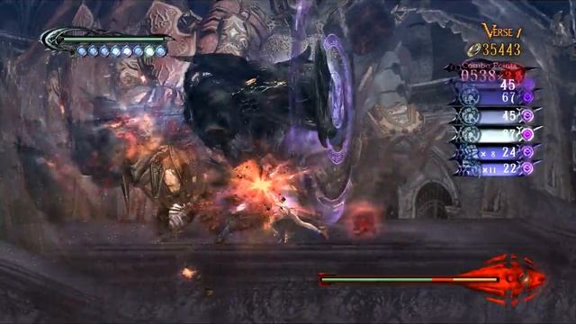 Bayonetta 5. Огромный босс