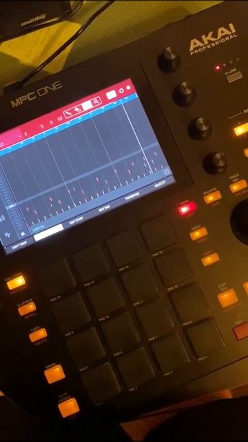 MPC One break beat sampling, beatmaking