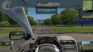 City Car Driving | Первый заезд | Начало движения | VopickHouse