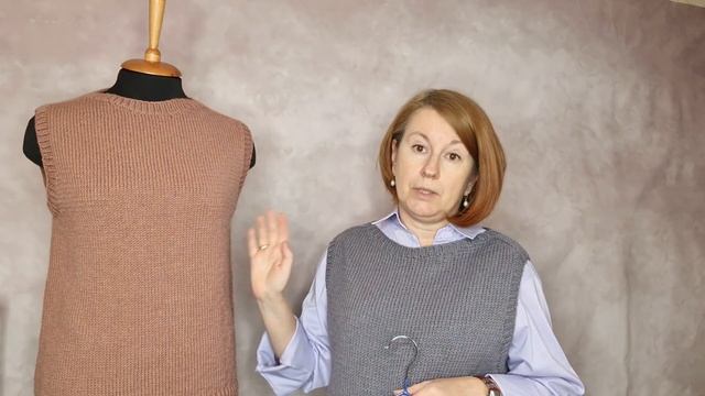 Приглашаю на совместник🧶! Жилет с плечом погон.