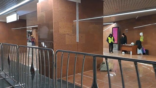 Скоро откроют подземный переход на станции «Электрозаводская» Арбатско-Покровской и БКЛ.23.12.2024г смотреть онлайн