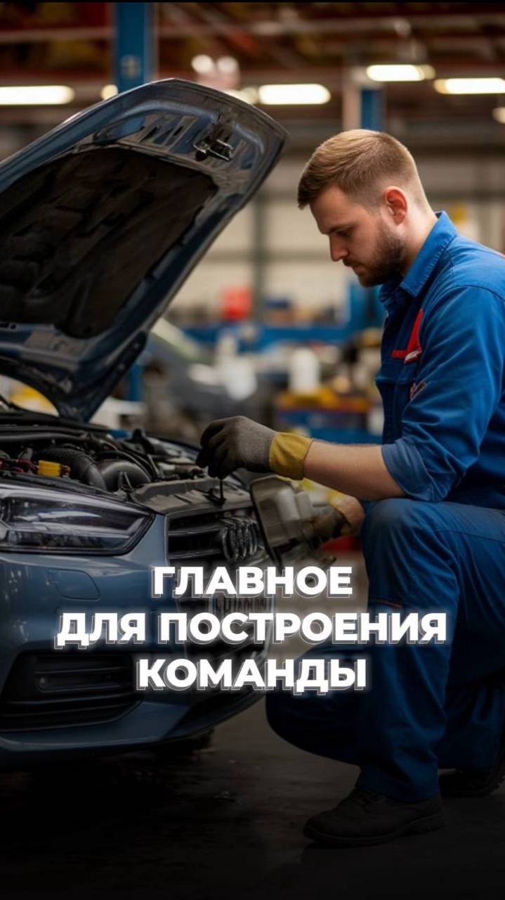 Главный принцип для построения сильной команды в автосервисе - это справедливость