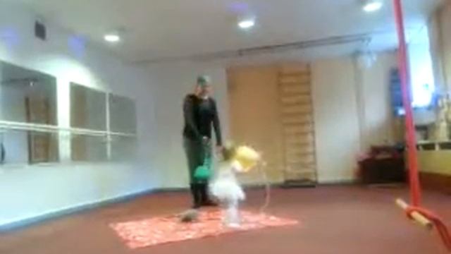 Baby ballet2Алиса старается!!!