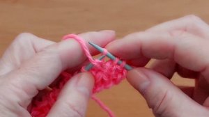 Красивый 👍объёмный узор спицами для тёплого свитера,