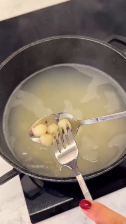 🍝 Ньокки в сливочном соусе с лесными грибами
#обеды #ужины #горячее