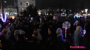 Шествие Дедов Морозов и Снегурочек в Гродно, Новый год 2024