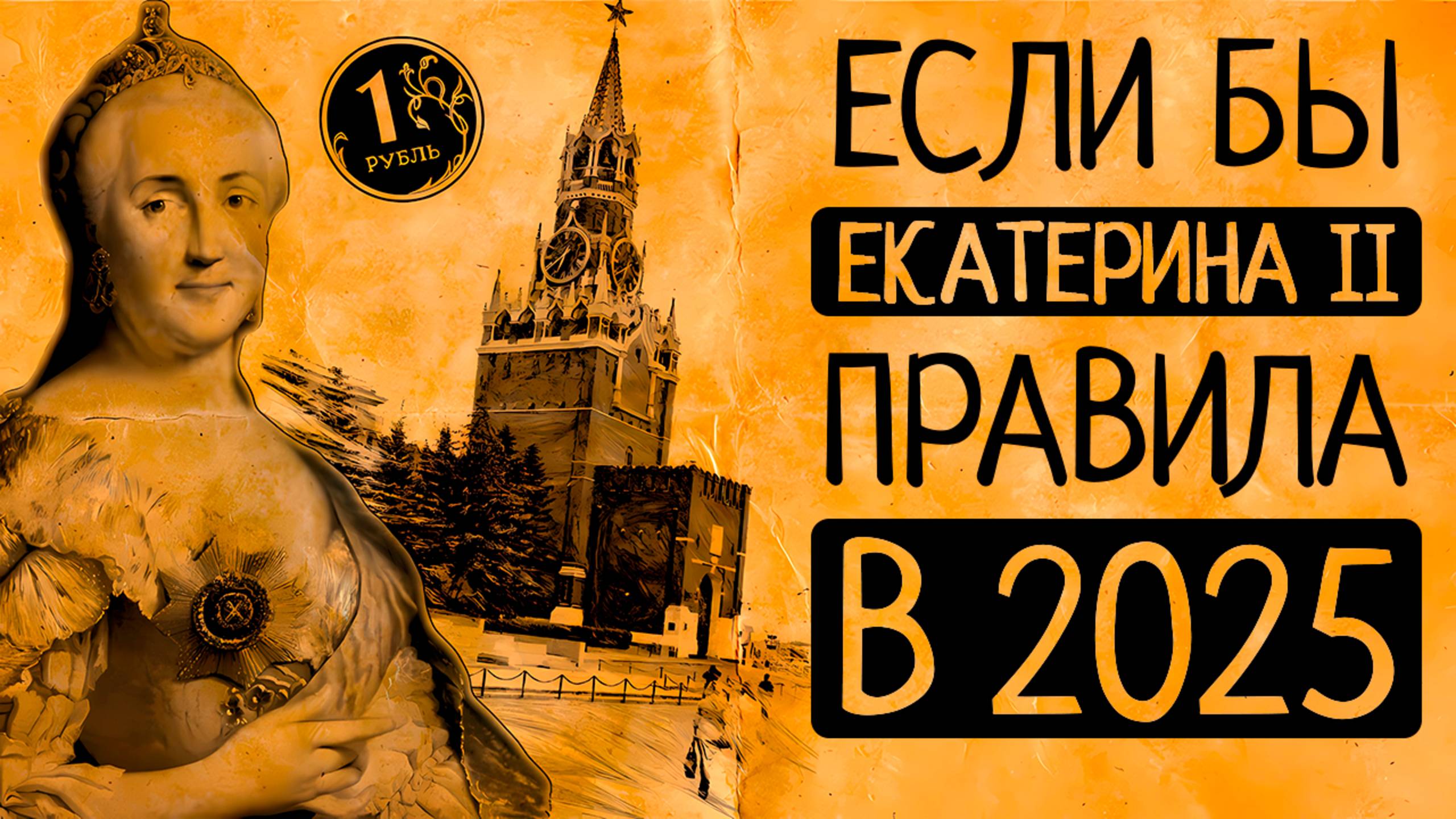Екатерина II в 2025: как бы Великая императрица правила Россией в эпоху Youtube и санкций?⚡