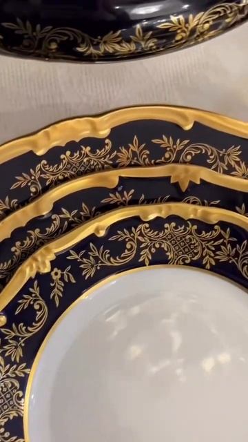 СКИДКА ВЫХОДНОГО ДНЯ - 40% Сервиз столовый «Ювел синий» на 6 персон. https://www.bibihouse.ru/ смотреть онлайн