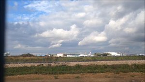 Шашлыки у полосы Домодедово,споттинг