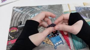 Большой Игровой домик из Бумаги Гарри Поттер /Harri Potter paper book