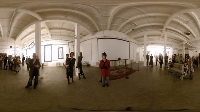 Olia Shnip - Открытие выставки  Вы ХОД
