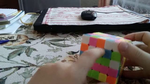 Как собрать кубик Рубика простым способом 5на5 1 часть смотреть онлайн