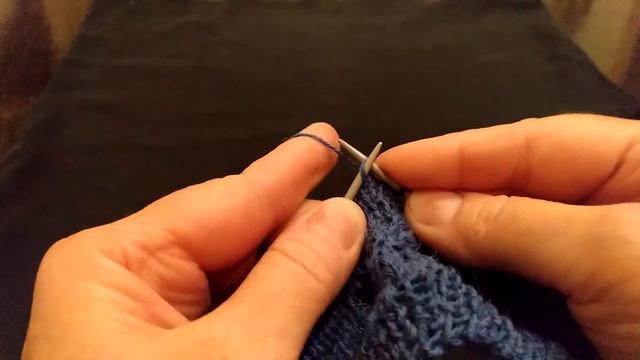 Ажурный узор  14 степень сложности - средняя