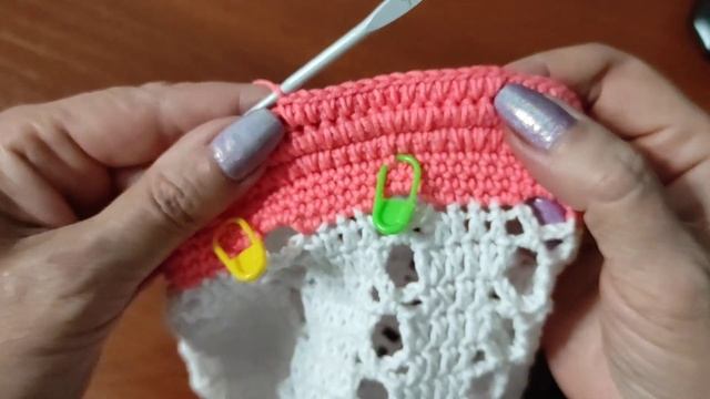 ЛЕТНЯЯ, АЖУРНАЯ КЕПКА КРЮЧКОМ. 2Часть. Видео для начина смотреть онлайн