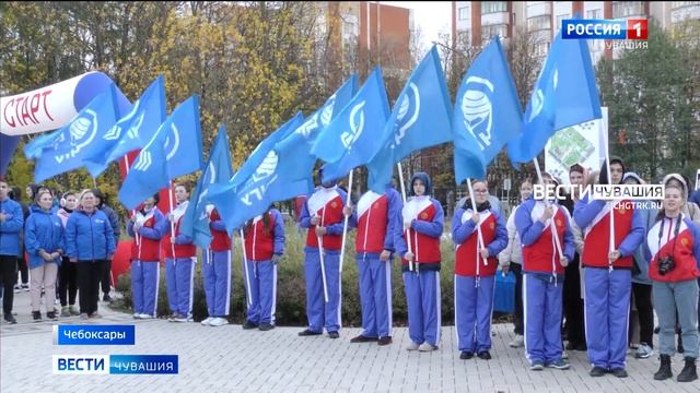 Чувашский госуниверситет отпраздновал юбилей массовой пробежкой