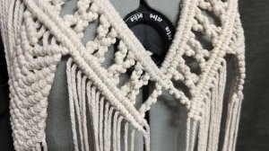 Одежда Макраме. Как плести корсет Макраме. DIY macrame