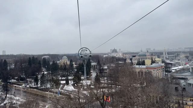Канатная дорога «Воздушный трамвай» на ВДНХ