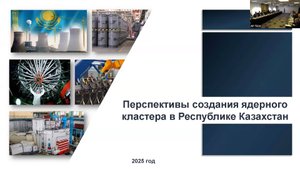 Создание ядерного кластера в Республике Казахстан | Гульмира Мурсалова