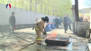 В специальной пожарной части №2 прошли традиционные соревнования юных пожарных