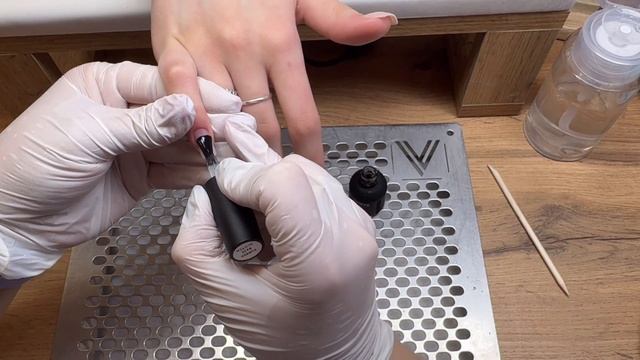 НОСКА без отслоек 💯/ Покрытие гелем ТОНКО на короткие смотреть онлайн