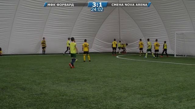 13-45 МФК ФОРВАРД - СМЕНА NOVA ARENA 9-1 (2009/10) full смотреть онлайн