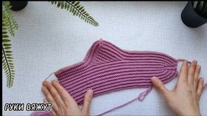 Носочная история/носки крючком