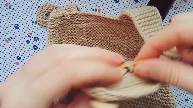 ✓Пчёлка Вышивка на вязаном изделии как вышить пчелку смотреть онлайн