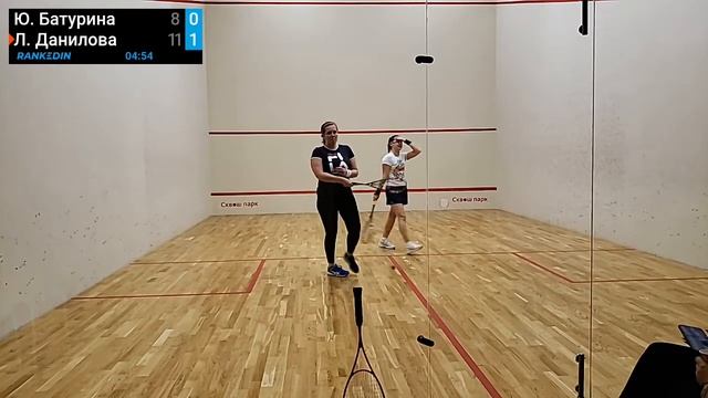 Юлия Батурина vs Любовь Данилова - Лига Пермского края. Этап смотреть онлайн