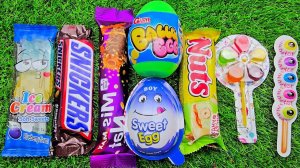 Мультики для детей. Смешиваем забавные конфеты и M&M's. Сладкие мультики для малышей.