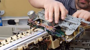 Непрофессиональная замена пассиков на SHARP GF 777