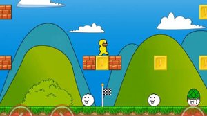 прохождение cat mario 1 (часть 1)