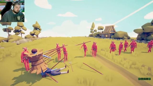 ПРИХОДИ ОДИН МЫ ТОЖЕ ОДНИ - ХАРД ПЛЕЙ ИГРАЕТ В Totally Accurate Battle Simulator Tabs смотреть онлайн