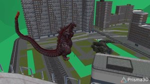 Шин годзиллы VS годзилла🤯(2 часть) #godzilla