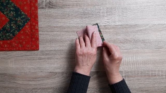 DIY // Рождественская салфетка-венок // Лоскутное шитьё // Patchwork
