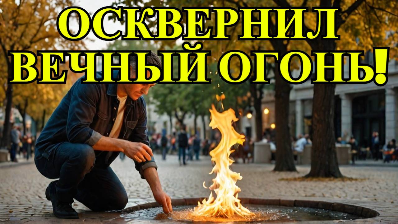 Вандал потушил Вечный огонь в Воронеже!