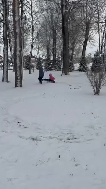 Снег для нас редкость. Поэтому зря время не теряем. #ог? смотреть онлайн