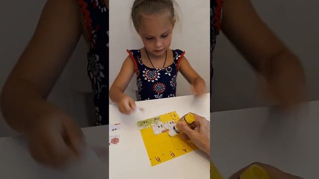 "Цветные координаты!" самостоятельная подготовка и выполнение. Верочке 4года 10мес смотреть онлайн