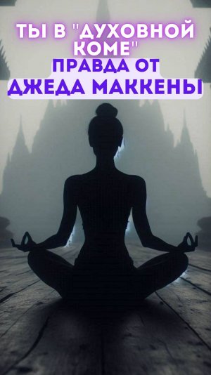 Ты в "духовной коме" если все еще страдаешь
Правда от Джеда Маккены
