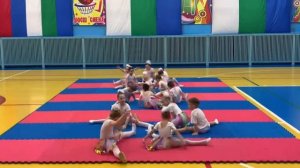 Соревнование по детскому фитнесу. Танец «Северное сияние»