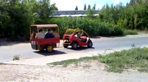 Минимобиль МикроБ с прицепом