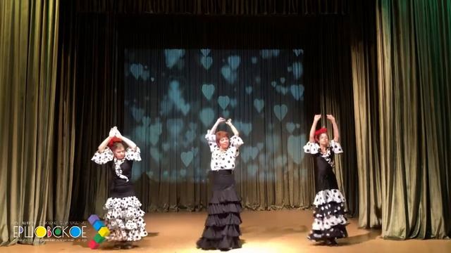 МО с. Саввинская Слобода, Танцевальный коллектив "Ритмы огня" - "Тангос" смотреть онлайн