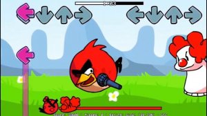 КЛОУФО ПРОТИВ ЗЛОЙ ПТИЦЫ! Angry Bird в ФНФ!
