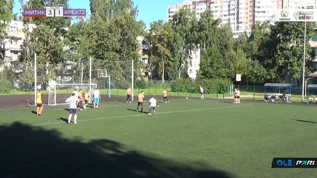 XVI сезон ОЛЕ Пари 8х8. Митикас - Креатив-2 5:2