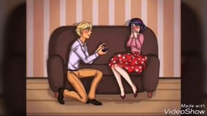 Леди баг и супер кот "наша история любви"