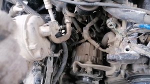 Исузу Бигхорн. Установка ремней приводной и генератор